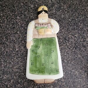 Vintage‎ 1983 Sigma Les Artisans Ceramic Wall Hanging Plaque Cottagecore Japan